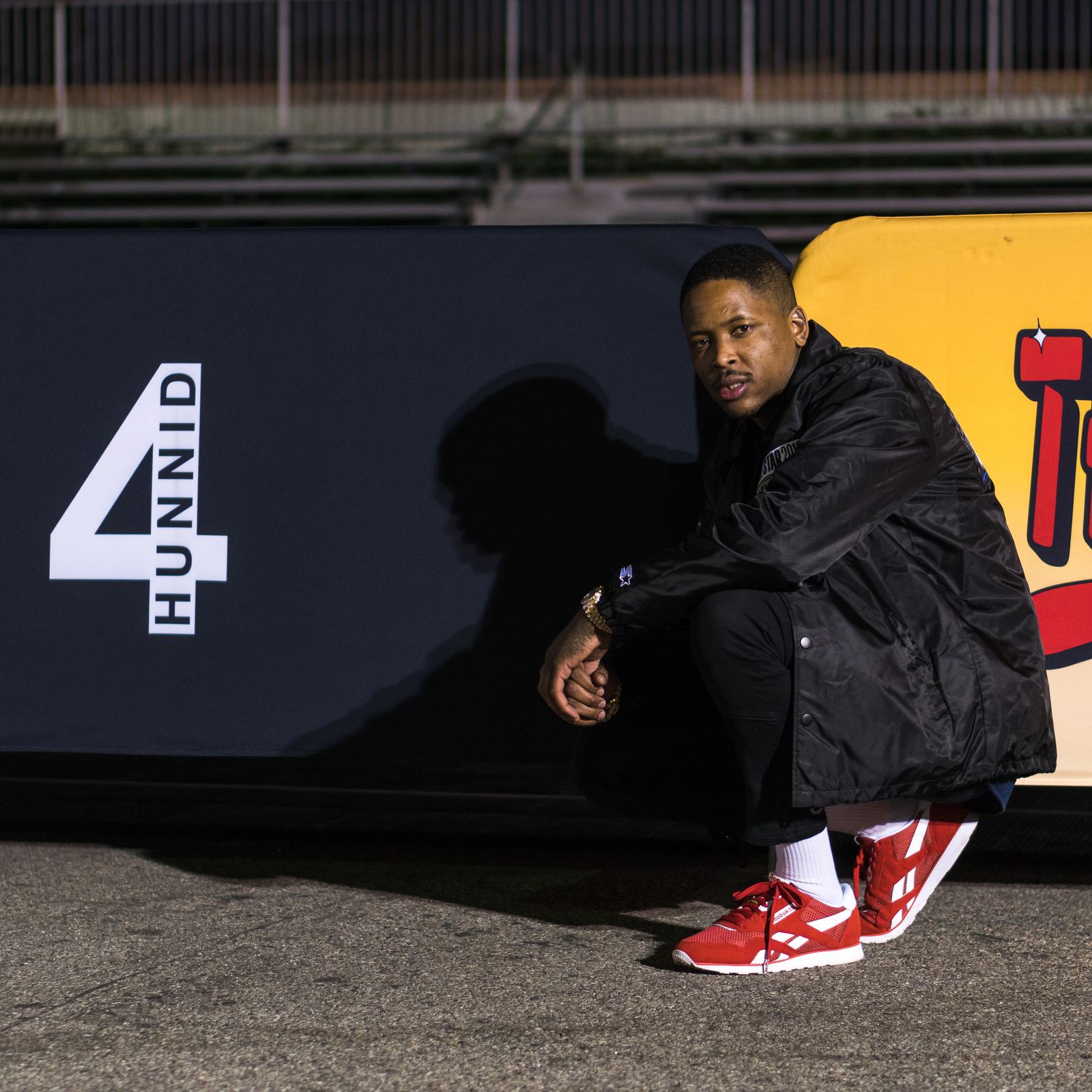 The Boogie — branded basketball court activation for YG
