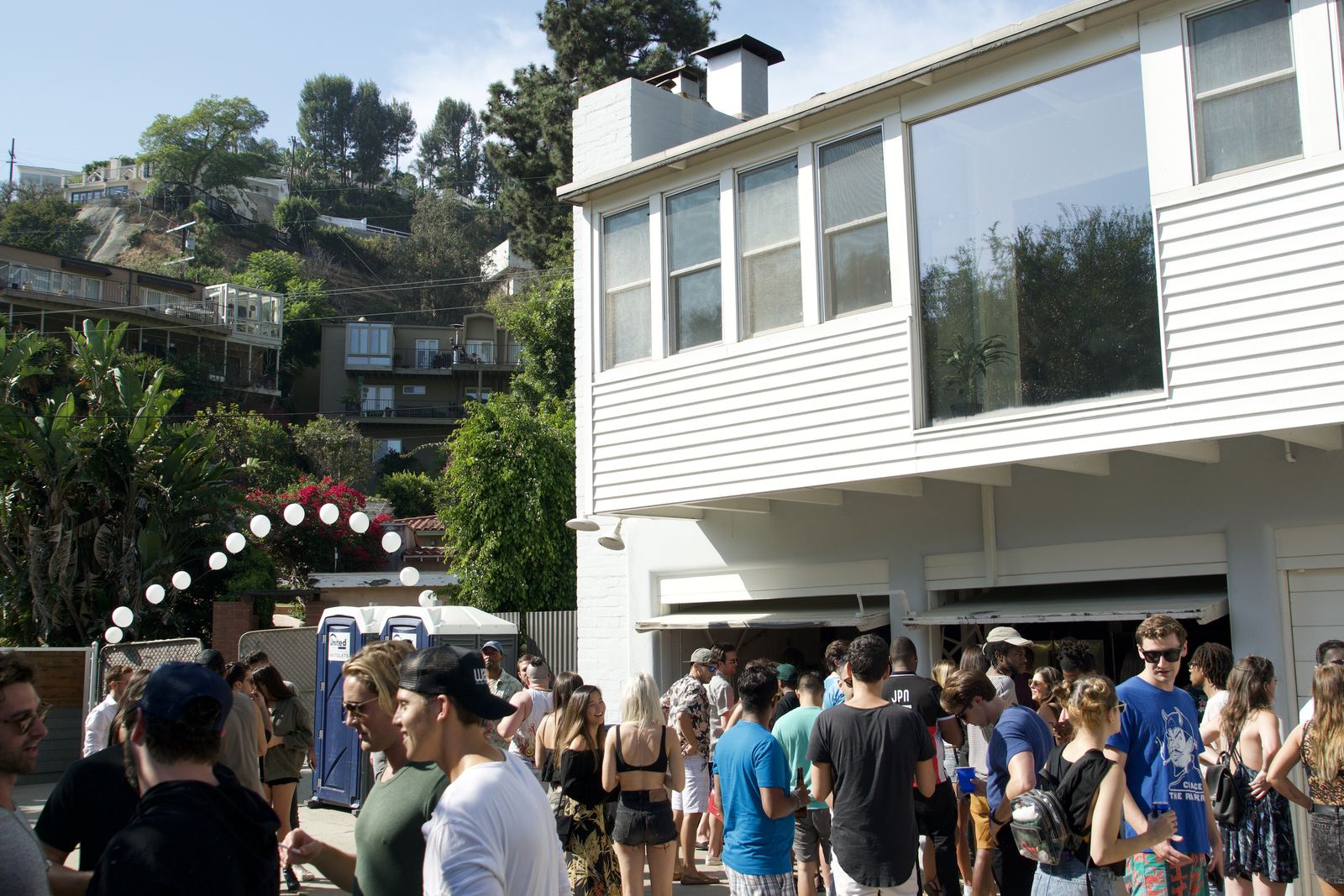 Brad Pitt Used to Live Here — estate party in the Hollywood Hills