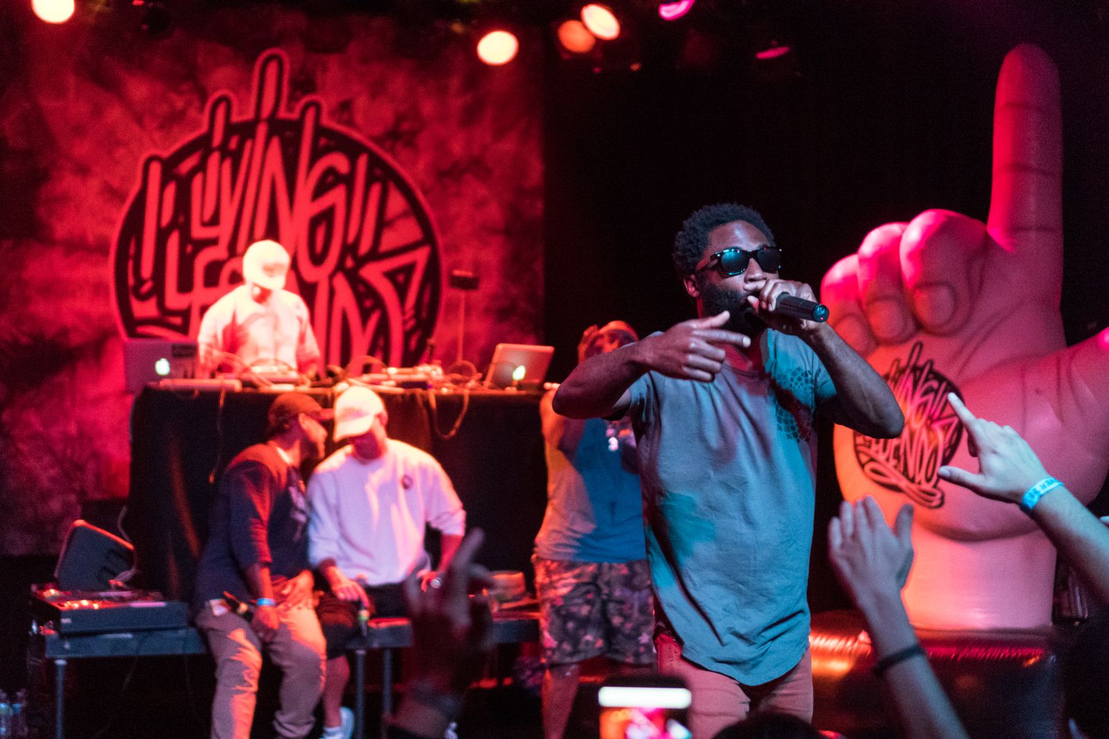 Living Legend tour, West Coast