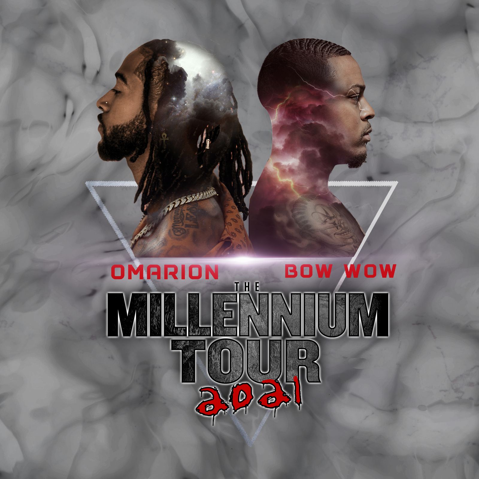 Omarion Millennium Tour merch booth