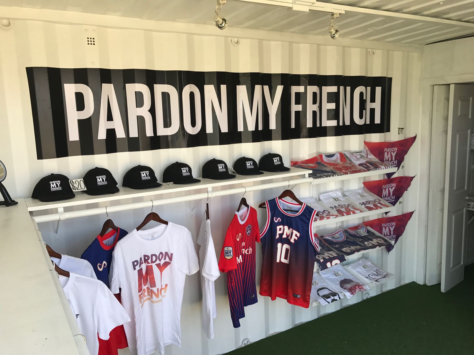 Pardon My French container activation