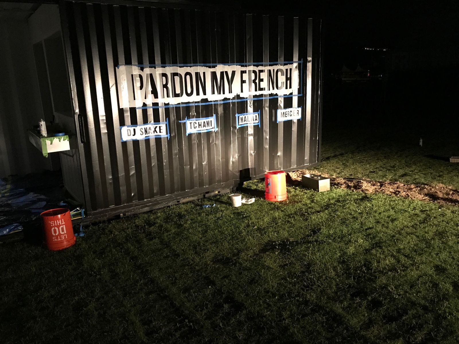 Pardon My French container activation