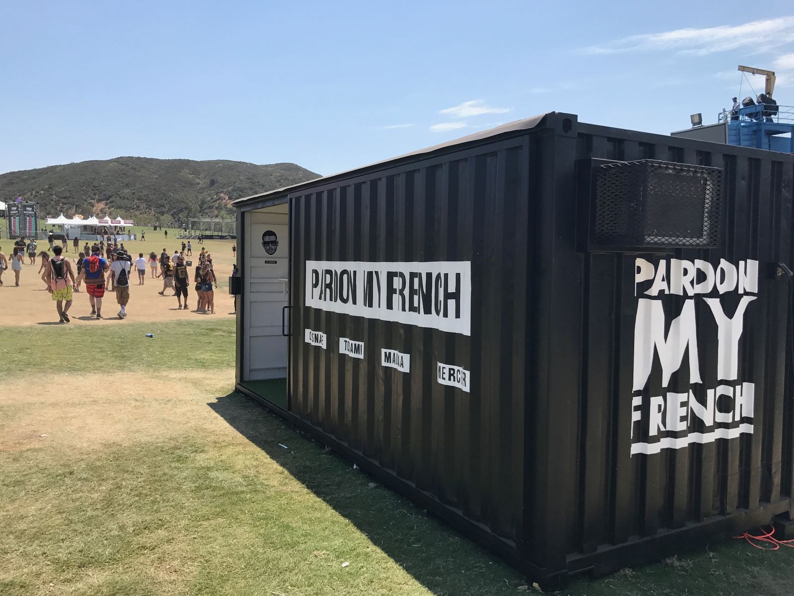 Pardon My French container activation