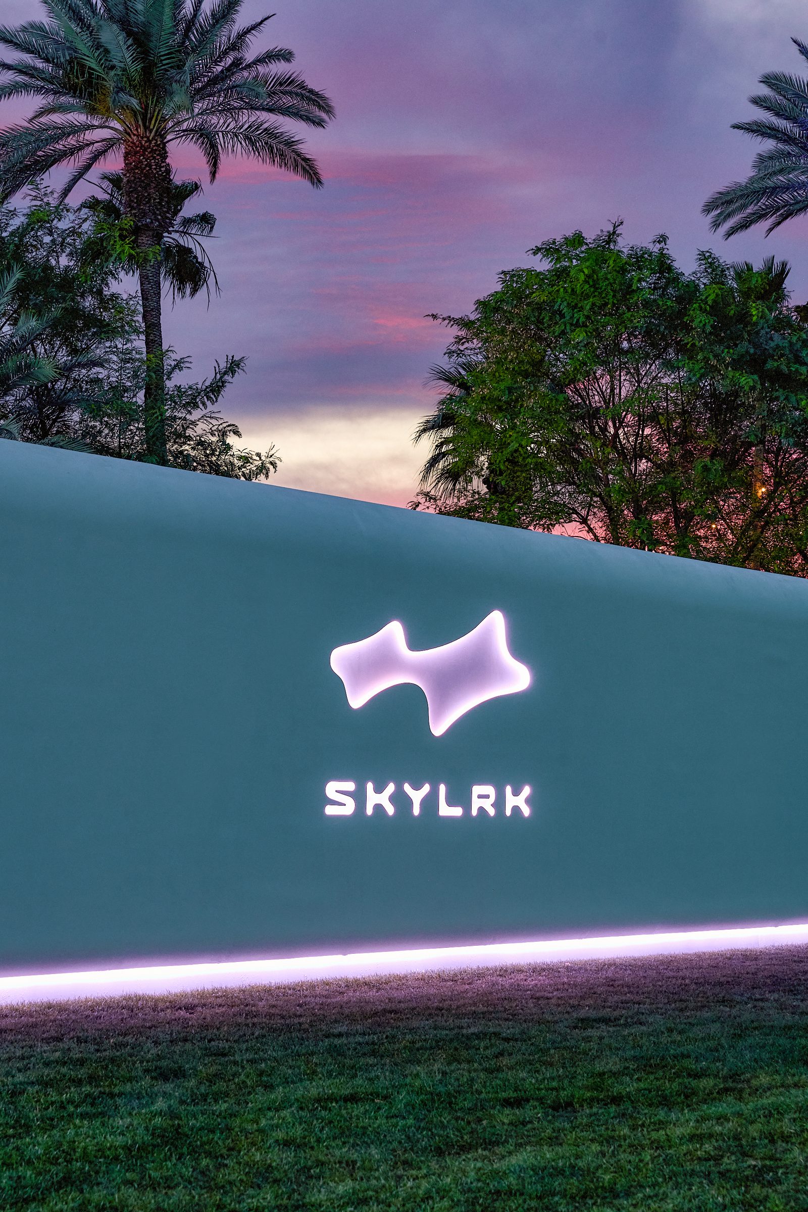 Skylrk and Justin Bieber activation at Coachella