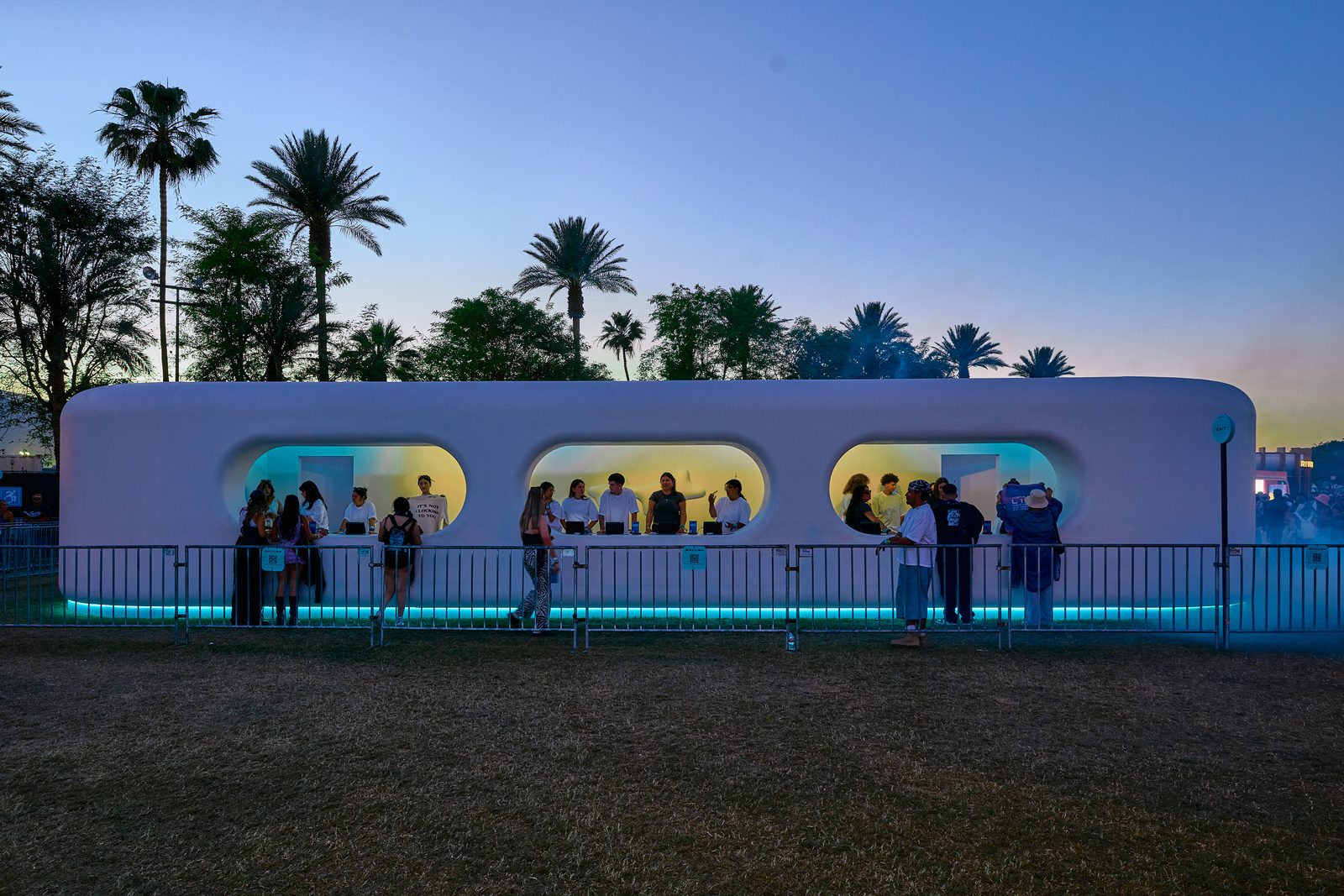 Skylrk and Justin Bieber activation at Coachella