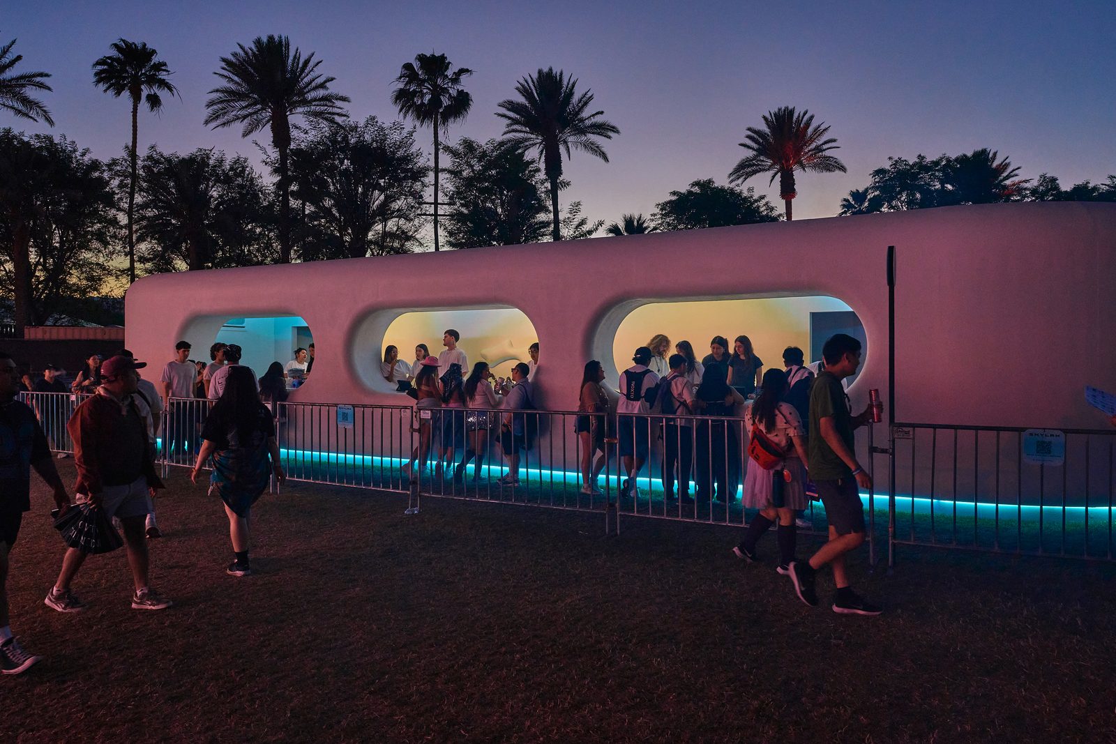 Skylrk and Justin Bieber activation at Coachella
