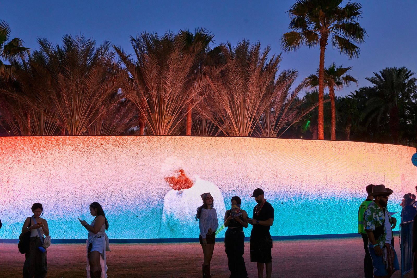 Skylrk and Justin Bieber activation at Coachella