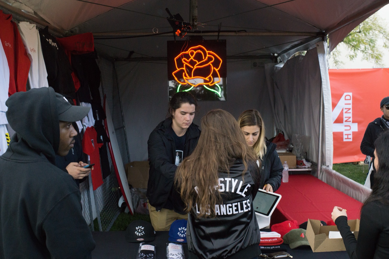 YG 400 activation at Air + Style