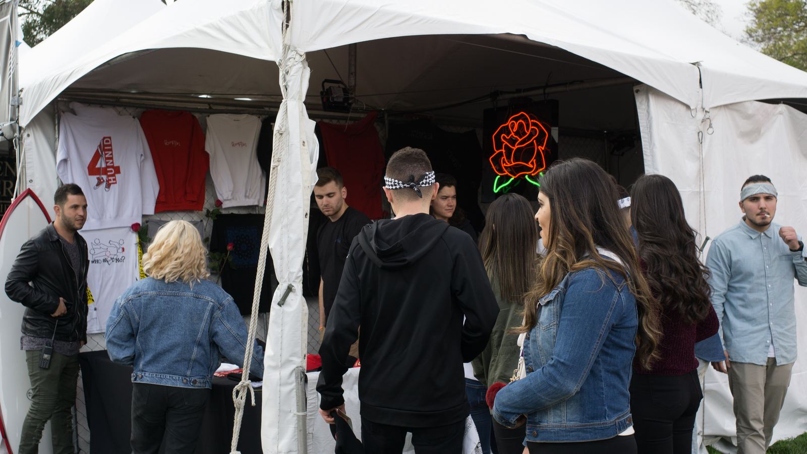 YG 400 activation at Air + Style
