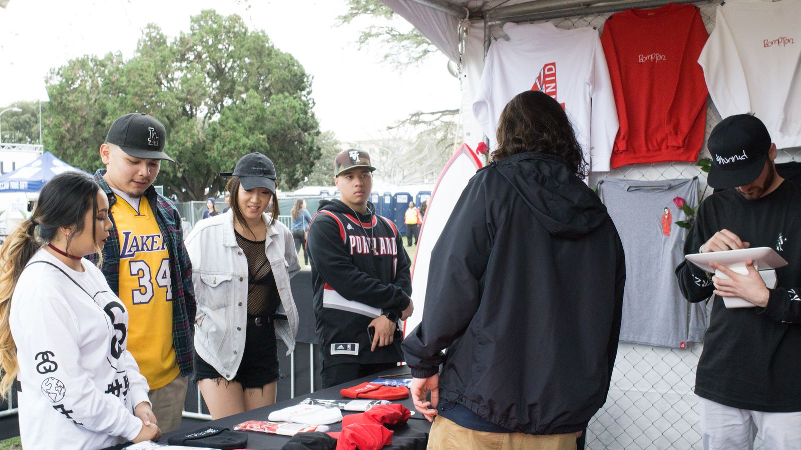 YG 400 activation at Air + Style