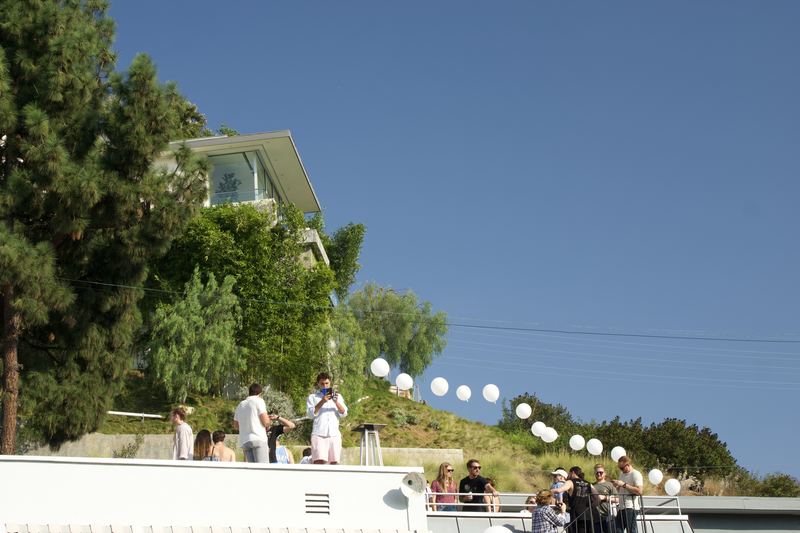 Brad Pitt Used to Live Here — estate party in the Hollywood Hills